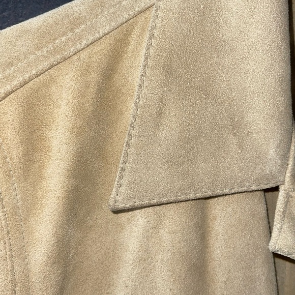 Vintage Levi Strauss Women’s All Leather Long Jacket: Button Up: Medium - Picture 5 of 6